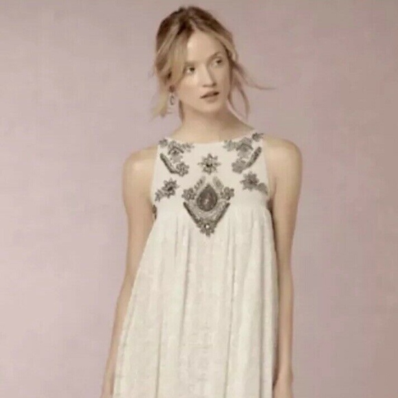 Korovilas Embroidered Beaded Swing Maxi Gown XS - Picture 2 of 8